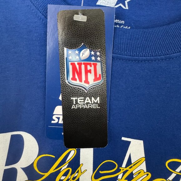 NWT NFL Men's Los Angeles Rams Starter Royal and Sol Collection T-Shirt, XL Blue - Picture 7 of 16